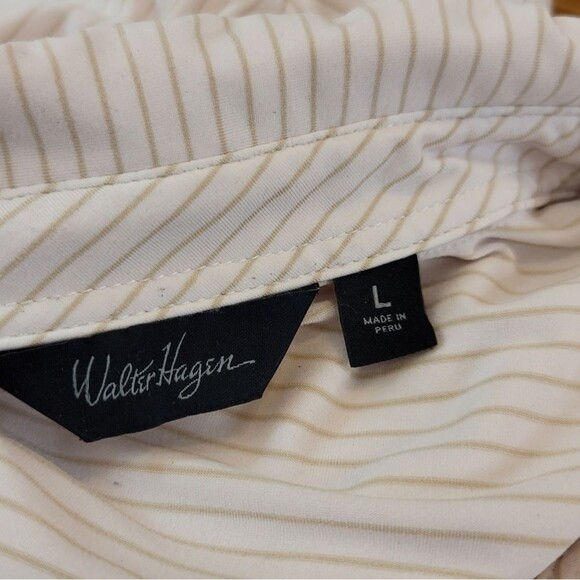 Walter Hagen Striped Polo Tee Size Large - Picture 5 of 10